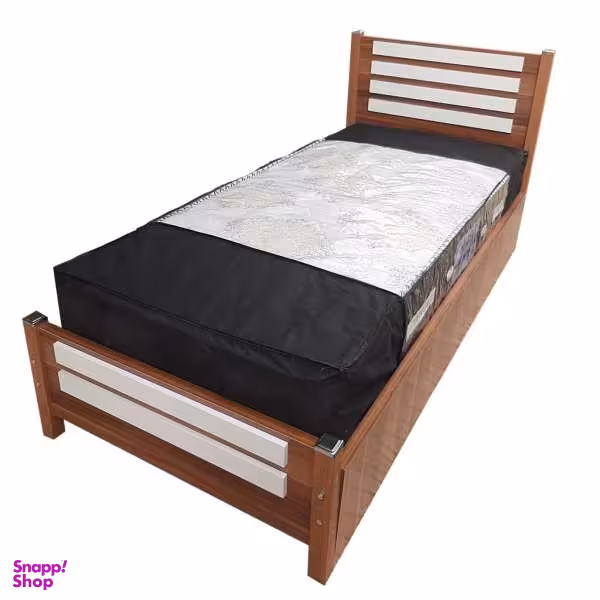 تخت خواب یک نفره مدل AK_B_Senator سایز 90x200 سانتی متر