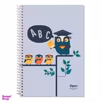 دفتر دوخط‌ 60 برگ وزیری سیمی فانتزی طرح 1343 الیپون (Elipon) کد 2591343