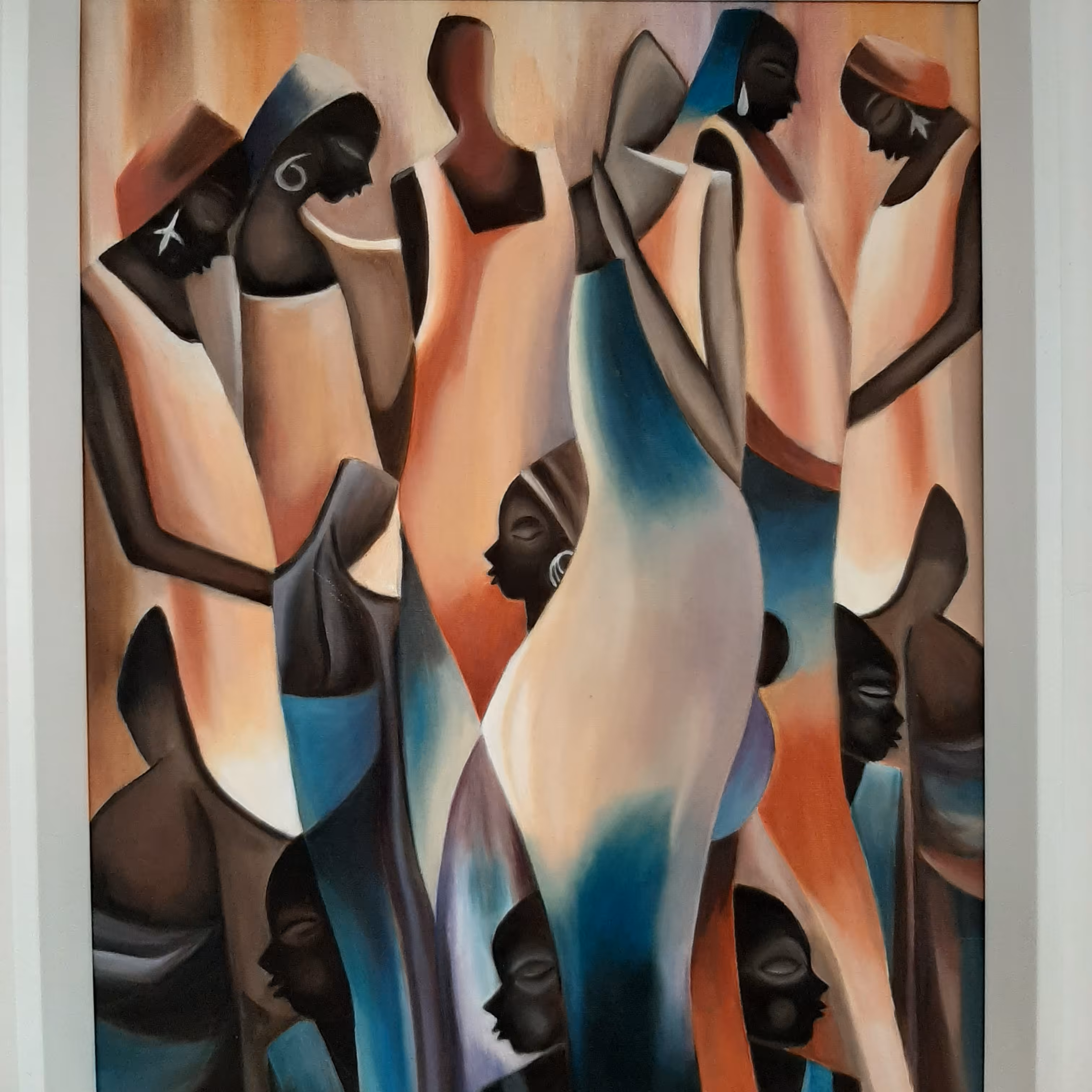 تابلو نقاشی رنگ روغن با نام اندوه