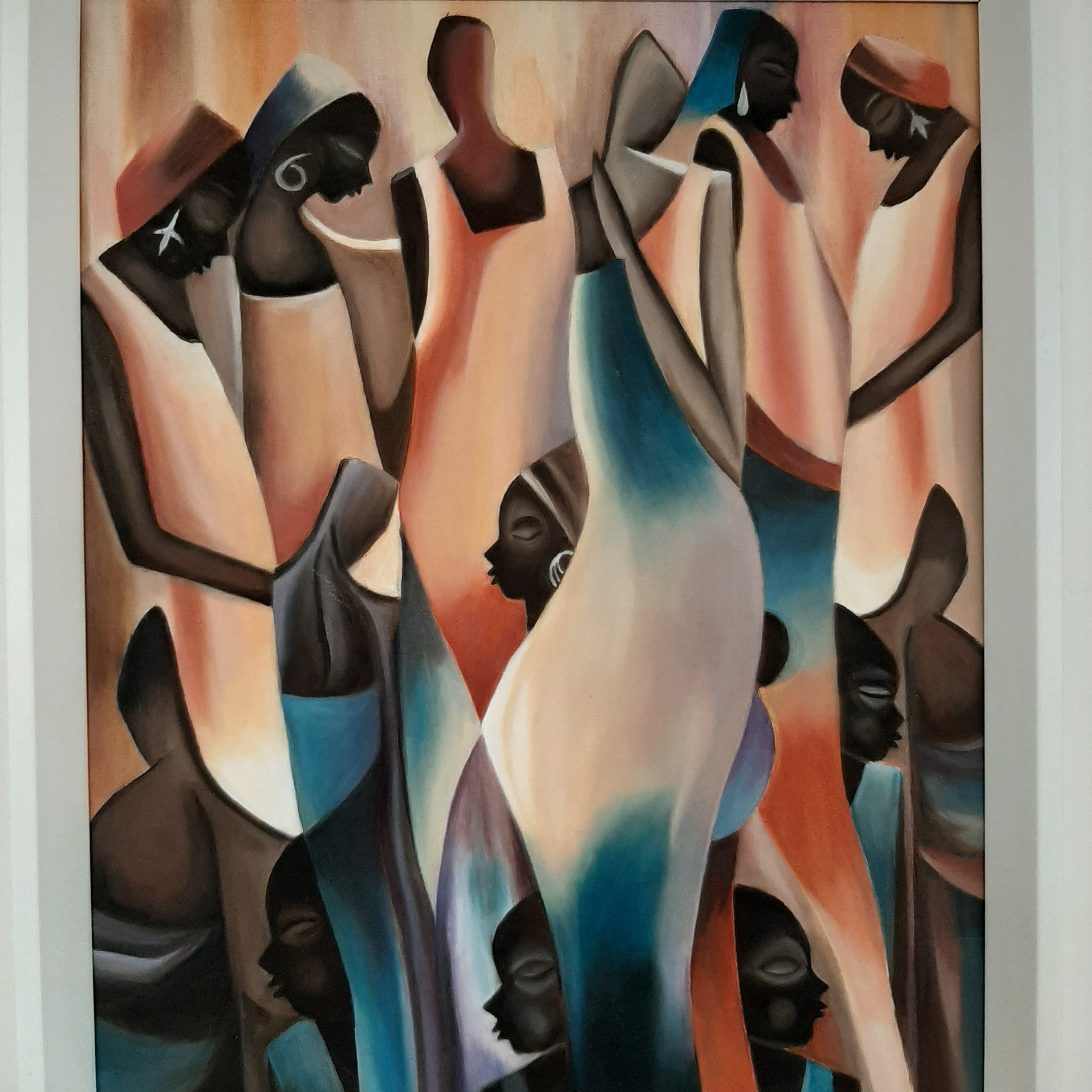 تابلو نقاشی رنگ روغن با نام اندوه