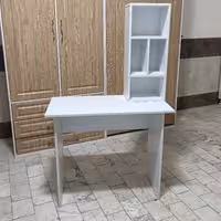 میز تحریر 90 همراه با کتابخانه