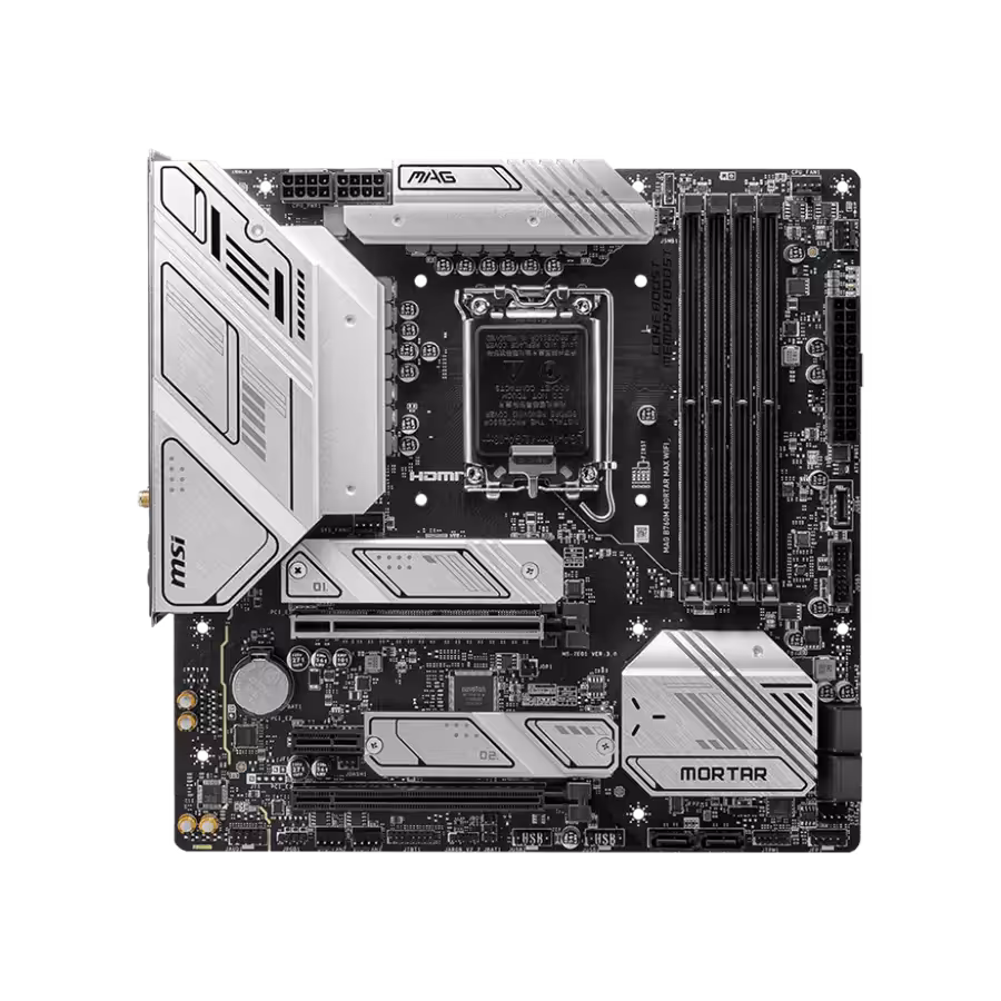 مادربرد ام اس ای مدل MSI MAG B760M MORTAR MAX WIFI فروشگاه گیمینگ تکاف
