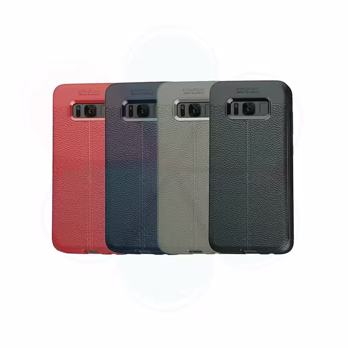 کاور طرح چرمی اتو فوکوس گوشی سامسونگ Samsung Galaxy S8