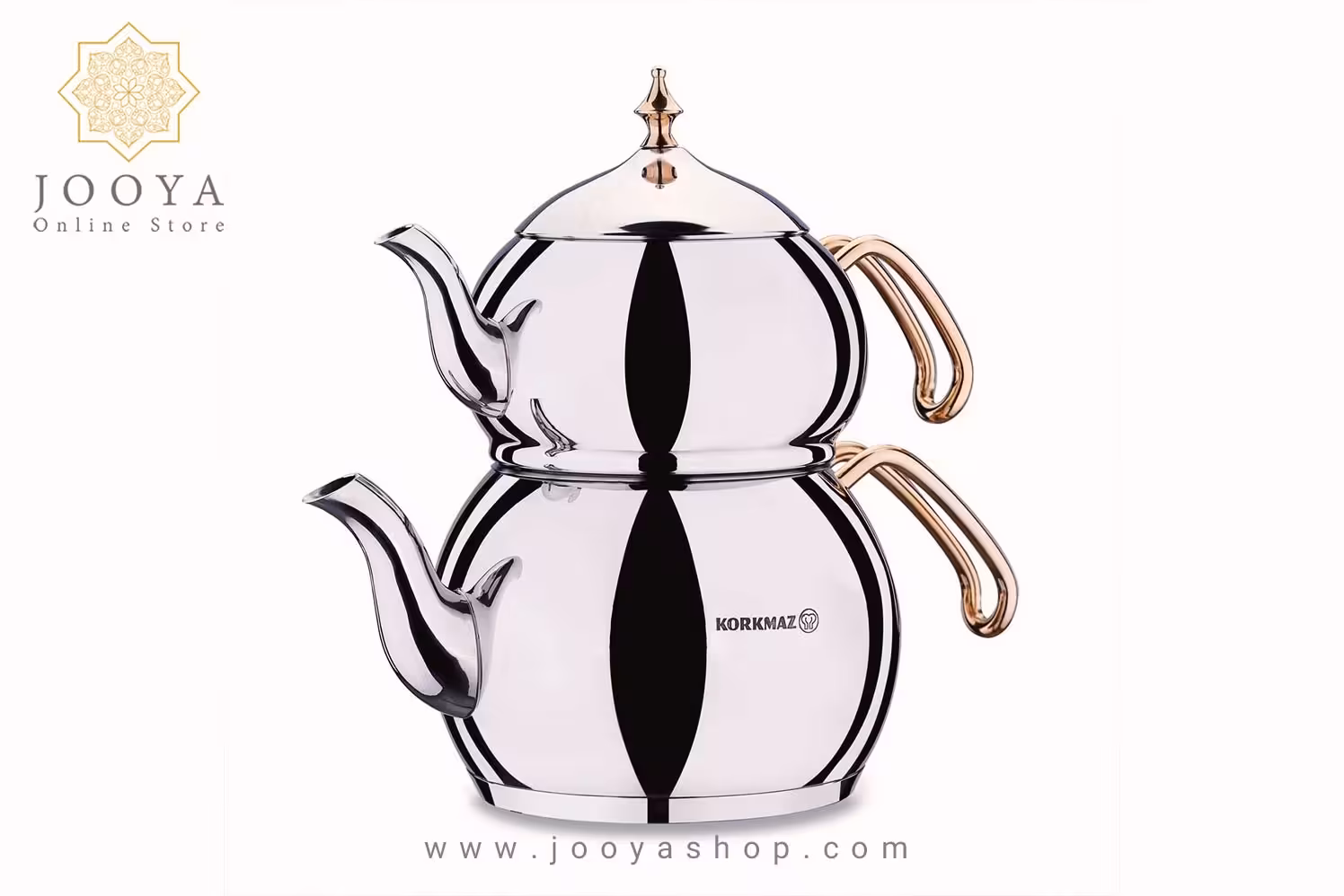 کتری و قوری 2 لیتر هاندان کرکماز