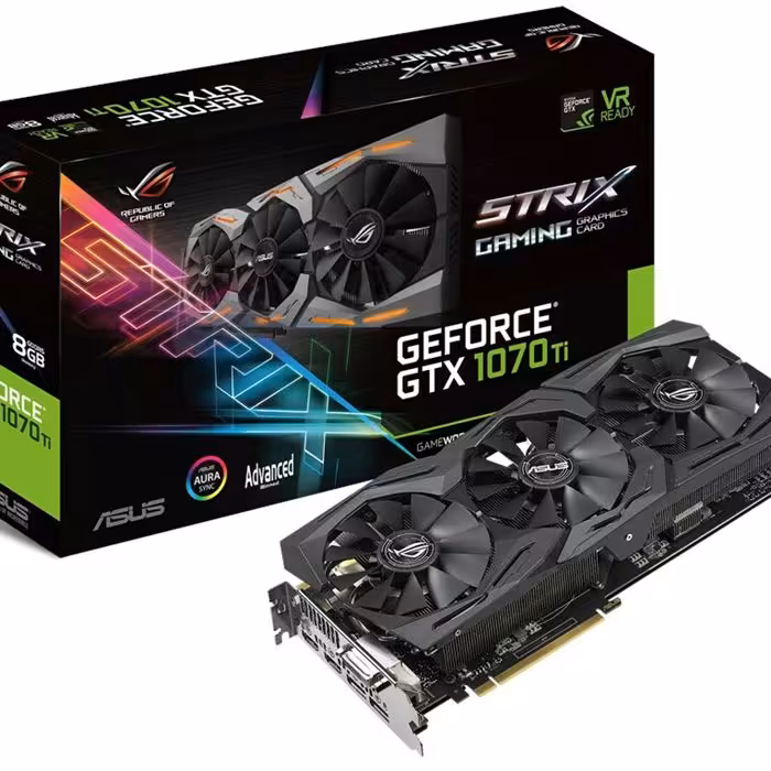 کارت گرافیک ایسوس مدل راگ استریکس جی تی ایکس 1070 تی آی ادونس ادیشن با حافظه 8 گیگابایت