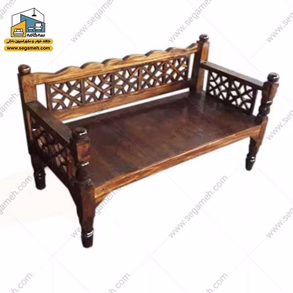 تخت سنتی دو نفره مدل CSP21 - فروشگاه سه گامه