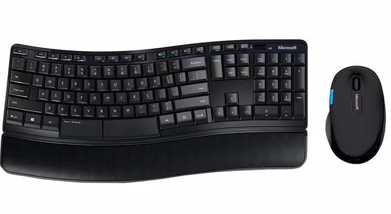 کیبورد و ماوس بی سیم مایکروسافت مدل Desktop Sculpt