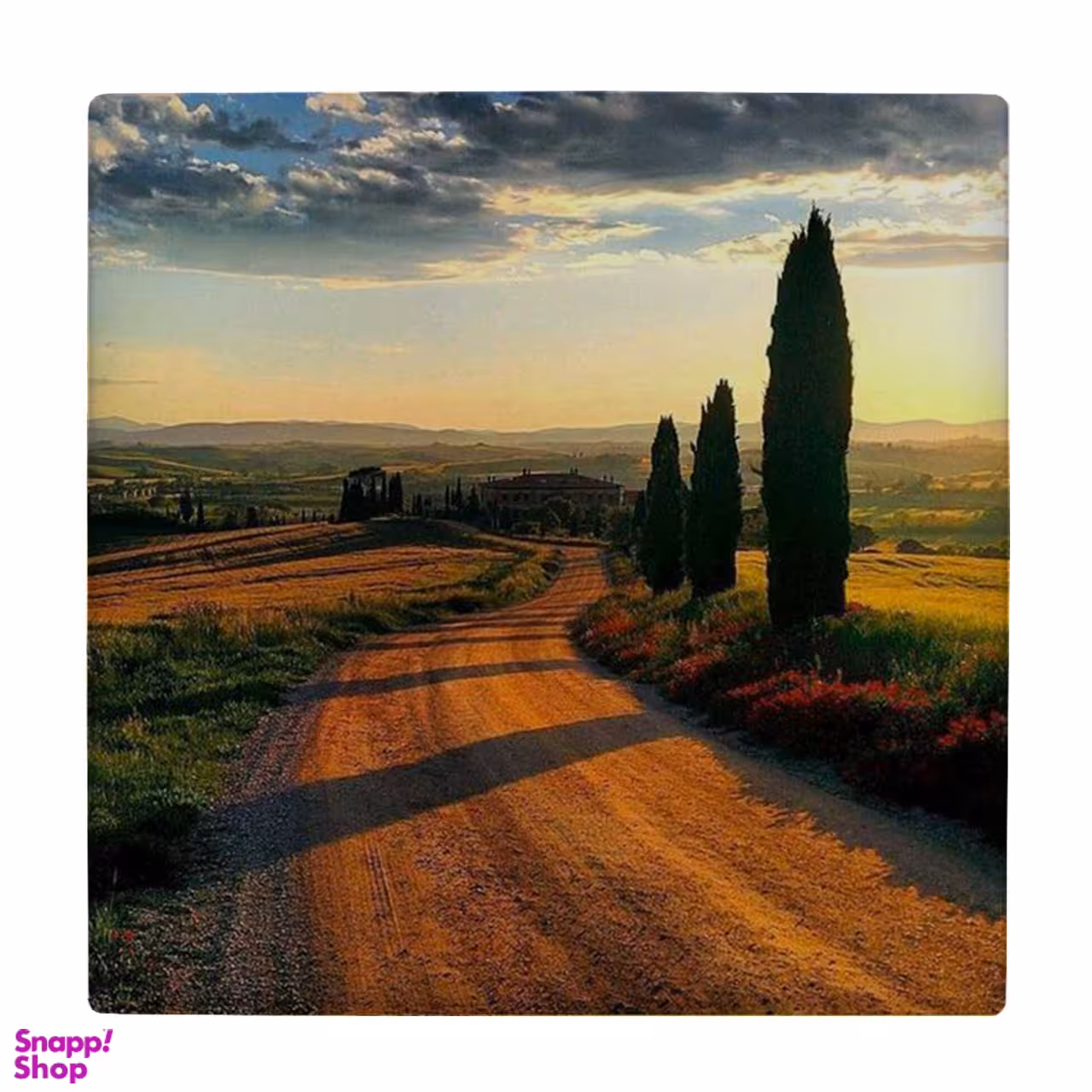 زیر لیوانی طرح جاده ای در دشت کد 3888701_2108