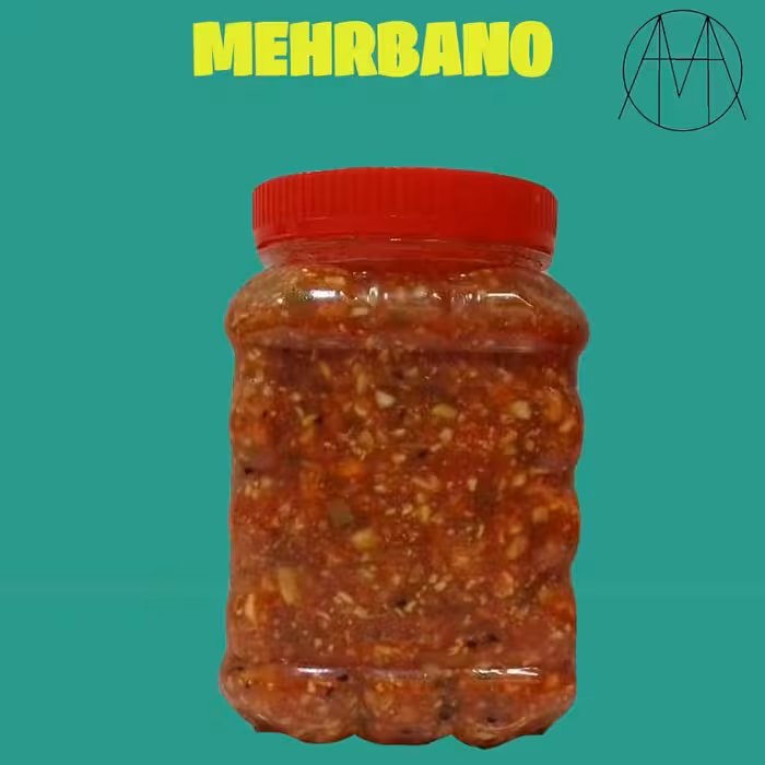 ترشی لیته آب گوجه(یک کیلویی قرمز رنگ خانگی کاملا بهداشتی و بدون مواد افزودنی )