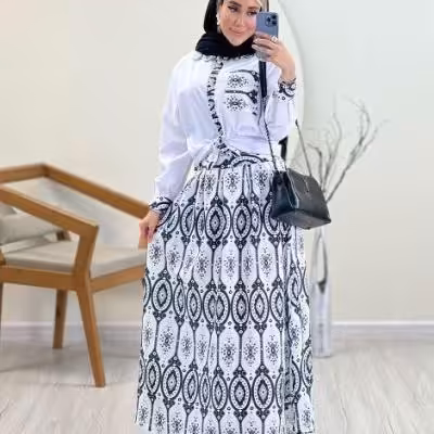 بلوز دامن مدل اقاقیا..