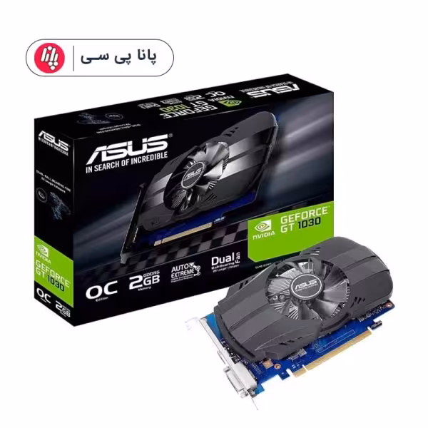 کارت گرافیک ایسوس مدل ASUS Phoenix GT1030 O2G