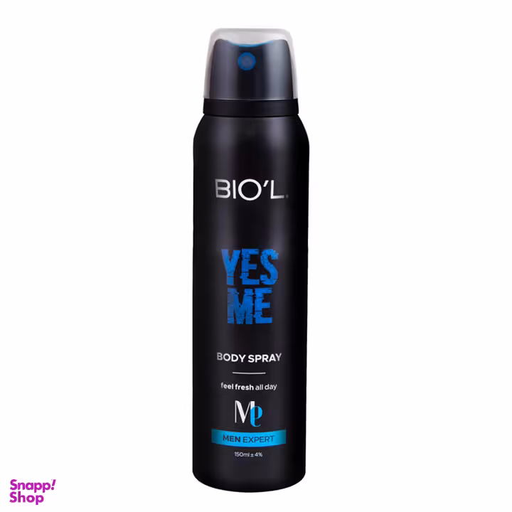 اسپری خوشبو کننده بدن مردانه بیول مدل New YES ME حجم 150 میلی لیتر