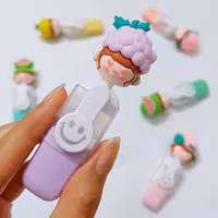 هایلایتر فانتزی میوه ای انگور وارداتی رنگ پاستلی