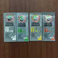 سوزن چرخ خیاطی اورگان 11،14،16،18