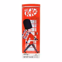 شکلات کادویی طرح باجه تلفن فلزی قلکی 400 گرم کیت کت - kitkat