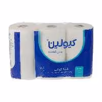 دستمال دلسی کیولین مدل چهار لایه بسته 6 عددی