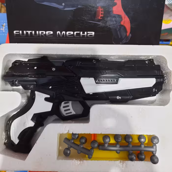 تفنگ خشابی دو کاره تیر ابری و تیر  پلاستیکی نرم