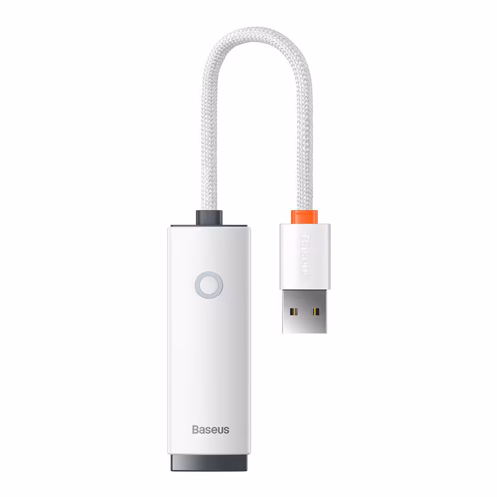 تبدیل USB به لن باسئوس Baseus WKQX000002 Lite Series USB-A to LAN Adapter
