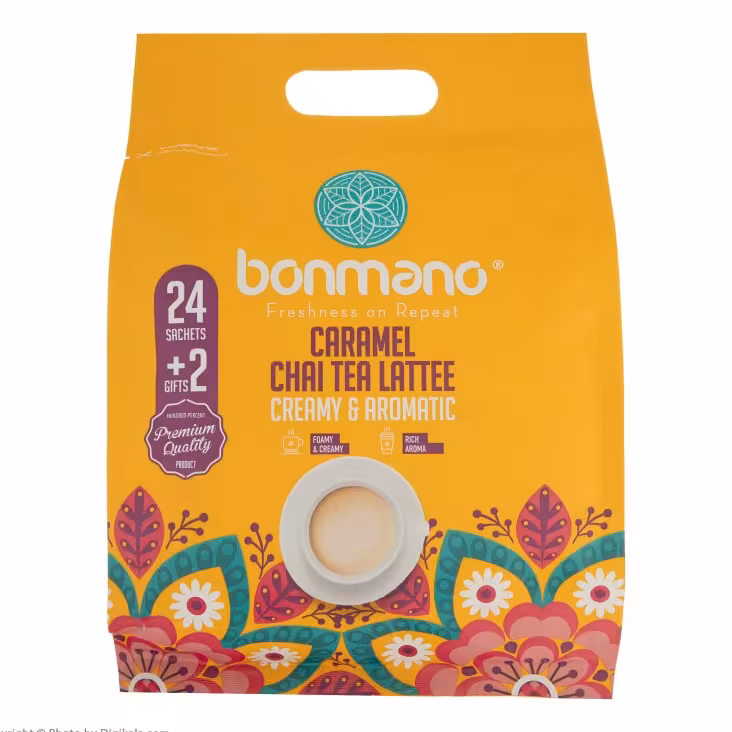 چای لته بن مانو - 600 گرم بسته 26 عددی