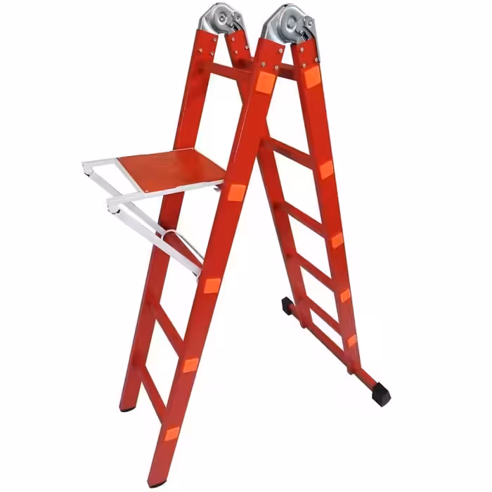 نردبان 10 پله آسانکار  مدلas10s( ارسال با باربری به صورت پس کرایه بر عهده میباشد