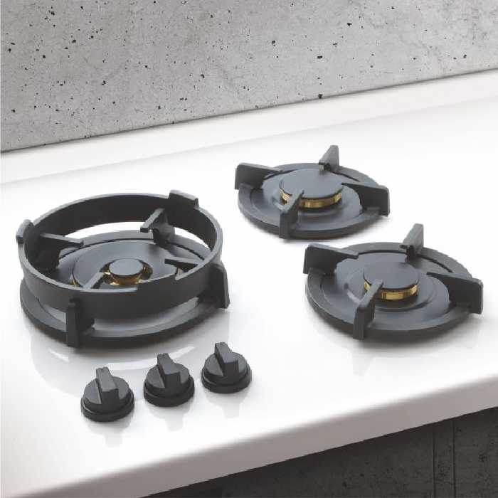 اجاق گاز 3 شعله مینیمالیست GM31 مستر پلاس