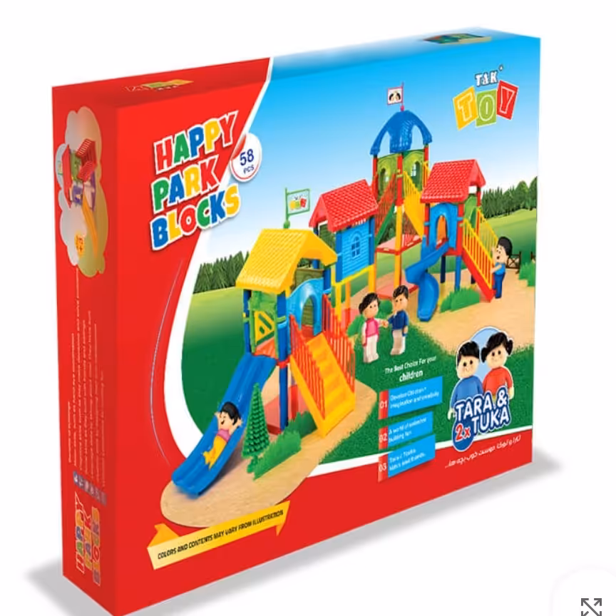 بازی پارک شادی 58قطعه
