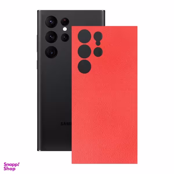 برچسب پوششی راک اسپیس (Rock Space) طرح Leather-RD مناسب برای گوشی سامسونگ Galaxy S22 Ultra 5G