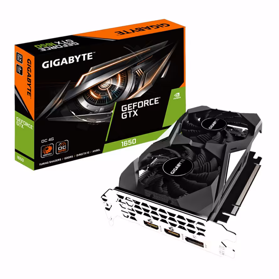 کارت گرافیک گیگابایت GeForce GTX 1650 OC 4G