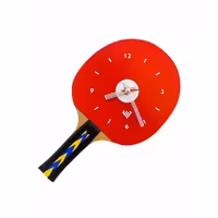 ساعت دیواری طرح راکت پینگ پنگ ( دال )