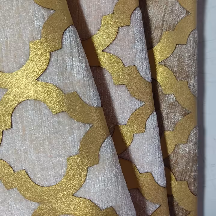 رومیزی 3 تیکه مخمل اکلیل دار و بدون اکلیل