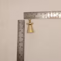 دستگیره تک پیچ  سایز بزرگ طلایی 206