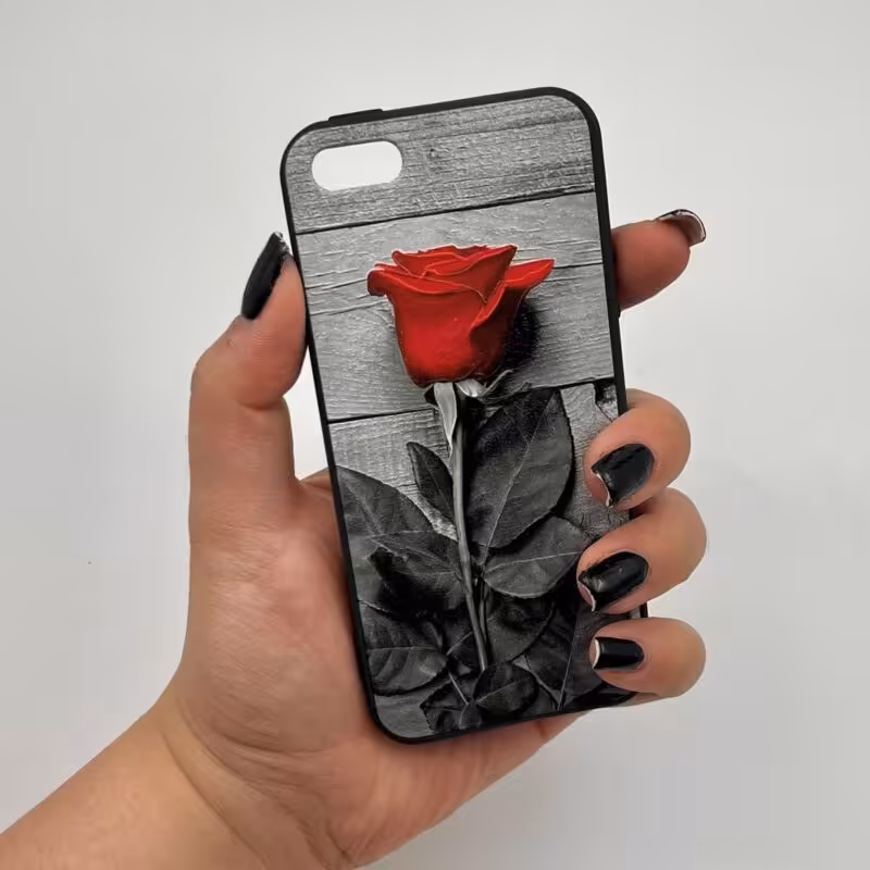 قاب گوشی iPhone 5 - iPhone 5s آیفون طرح گل رز فانتزی کد 17383