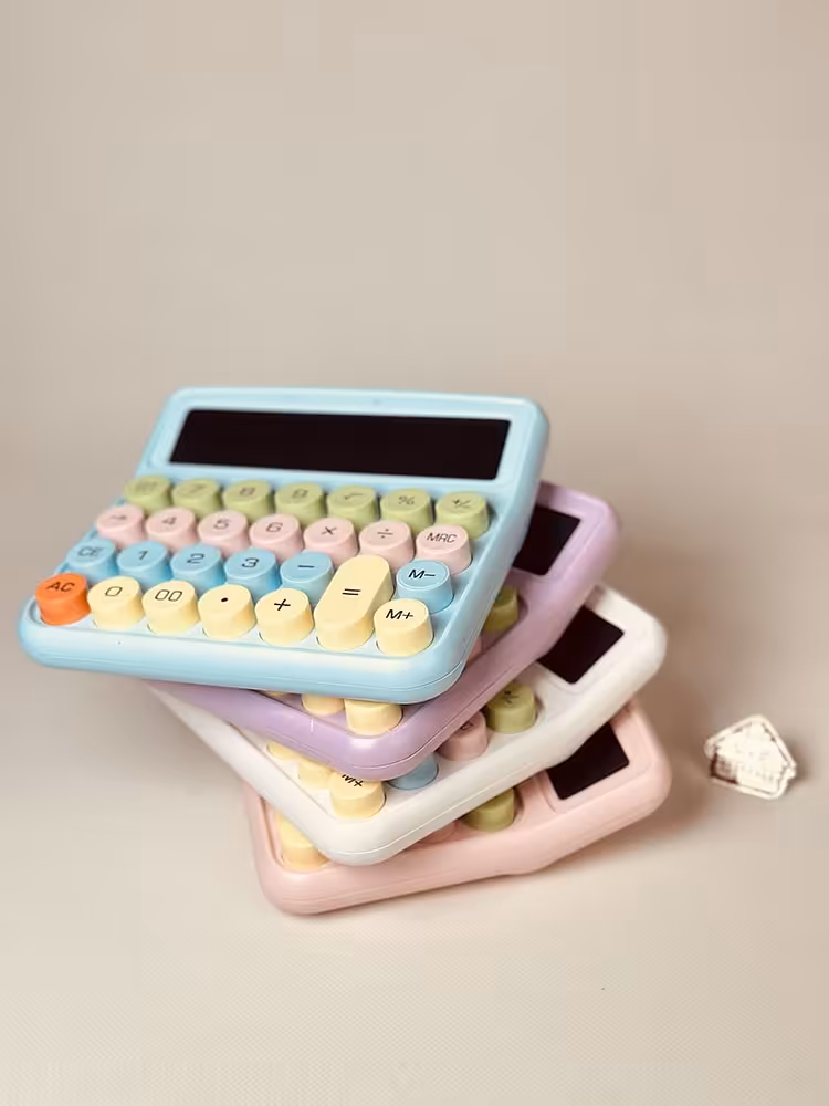 ماشین حساب سایز بزرگ باتری خور کد002353