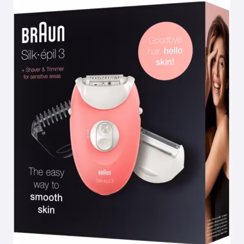 اپیلیدی اپیلاتور براون Braun مدل SE3440 Silk Epil 3