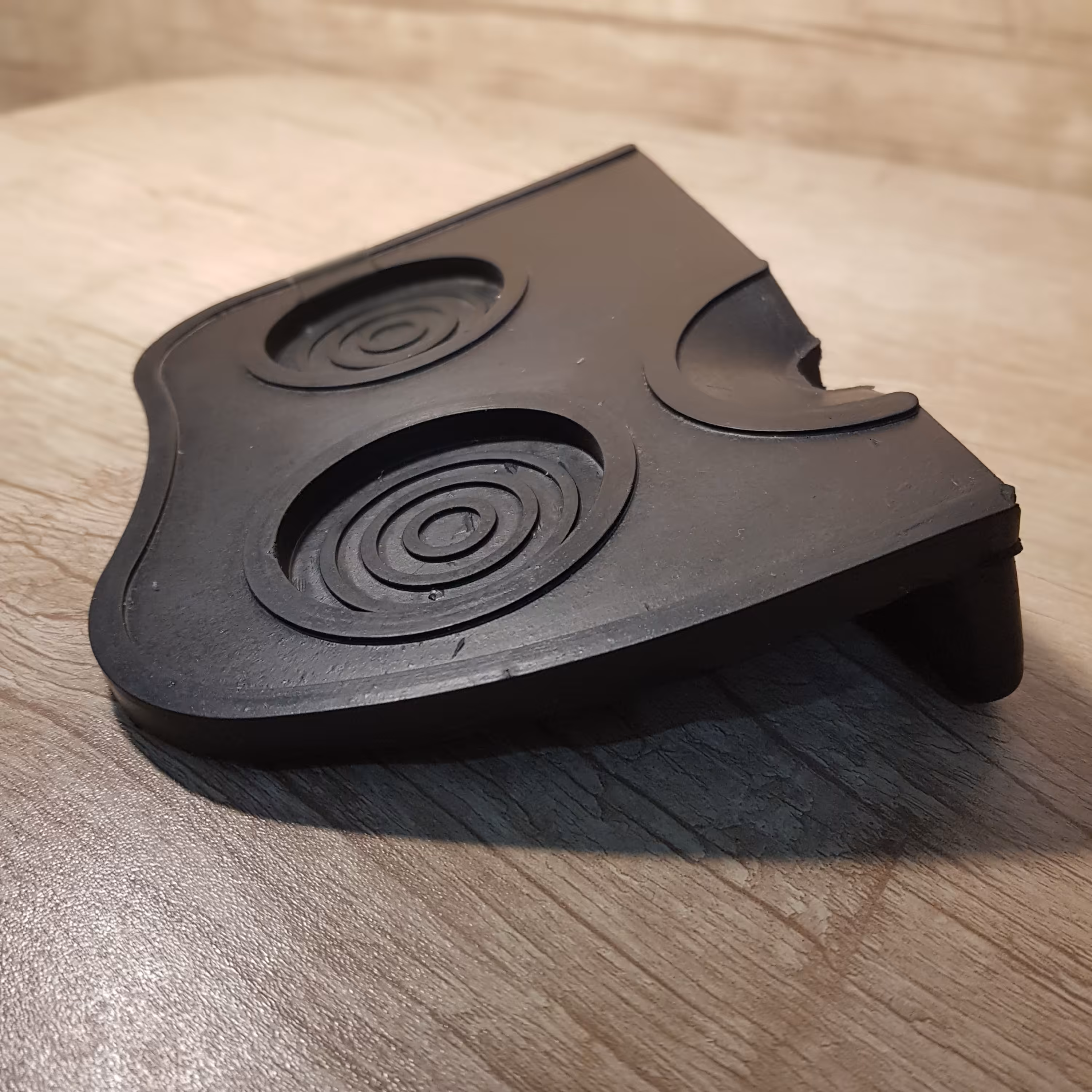 مت تمپر قهوه ،تمپر مت قهوه صنعتی سایز خانگی،زیر تمپر خانگی، مت تمپر سایز  58