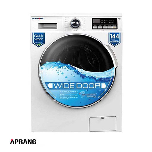 ماشین لباسشویی پاکشوما مدل WFU-83412 ظرفیت 8 کیلوگرم - سفید