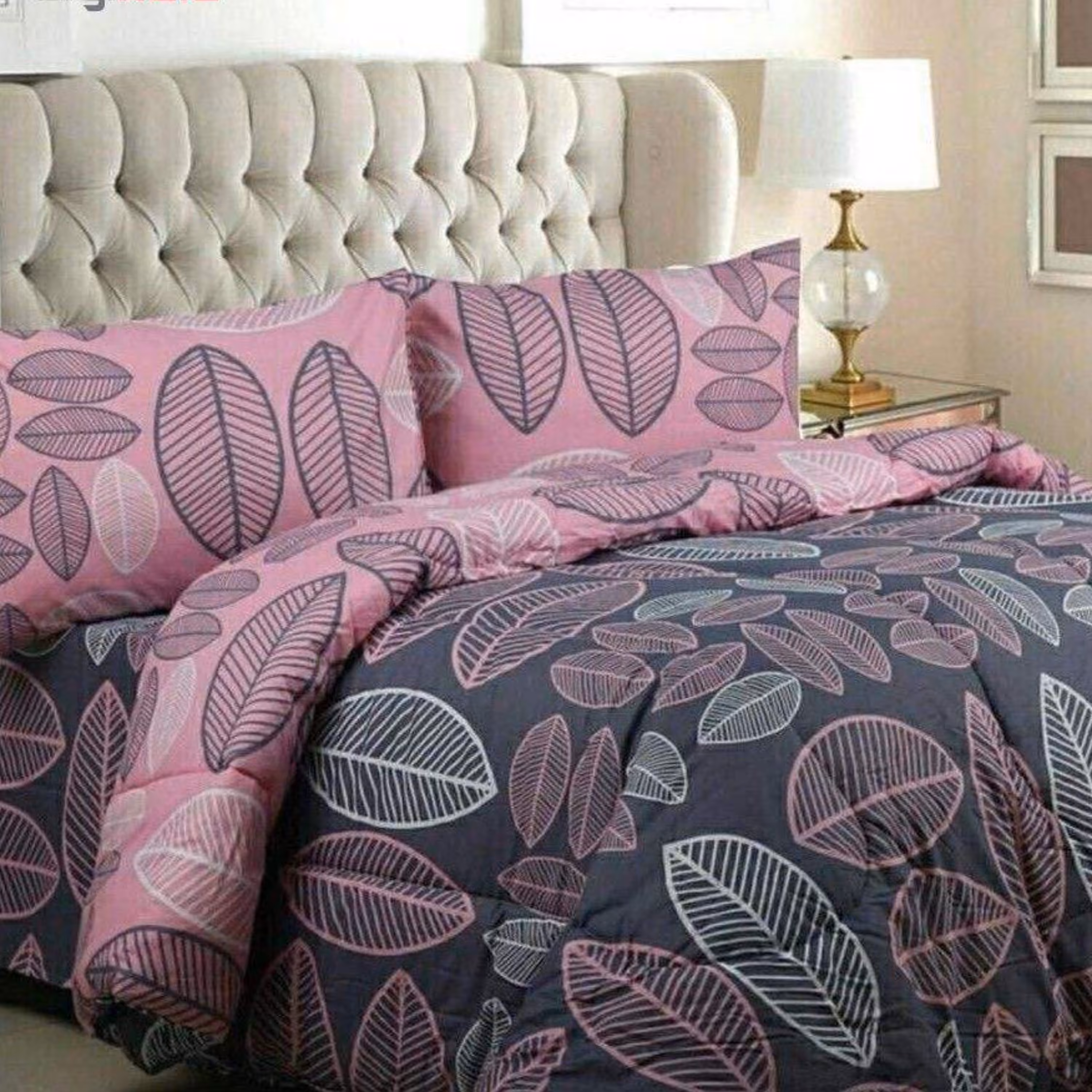 سرویس لحاف روتختی یکنفره 4 تکه مدل ماژان