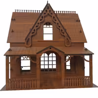 پازل سه بعدی چوبی خانه عروسکی مدل DL101 کارادکور

