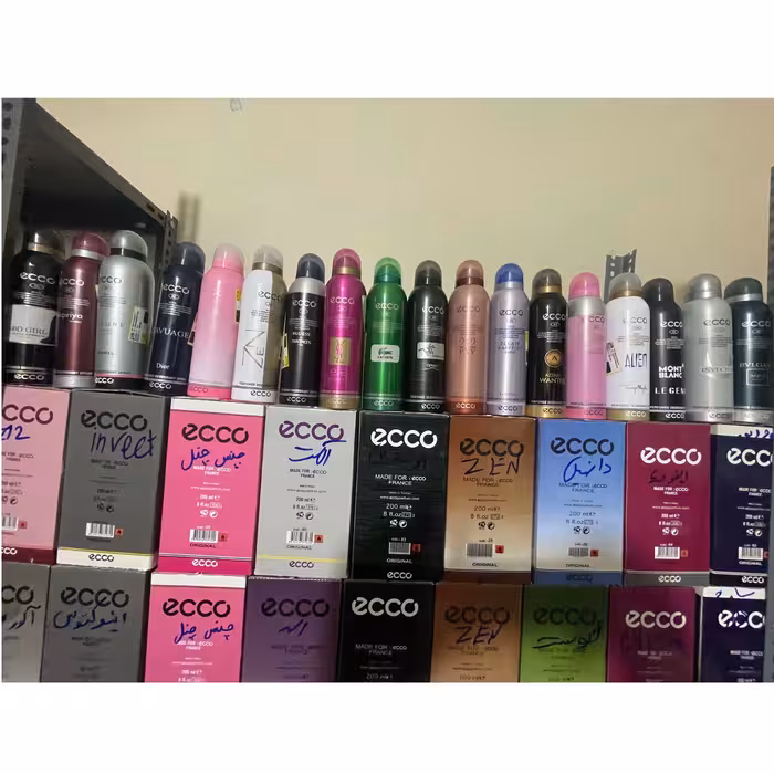 اسپری اکو اصل ترکی خوشبوکننده بدن اورجینال ترکیه 200 میل 12 عددی انتخابی کالکشن