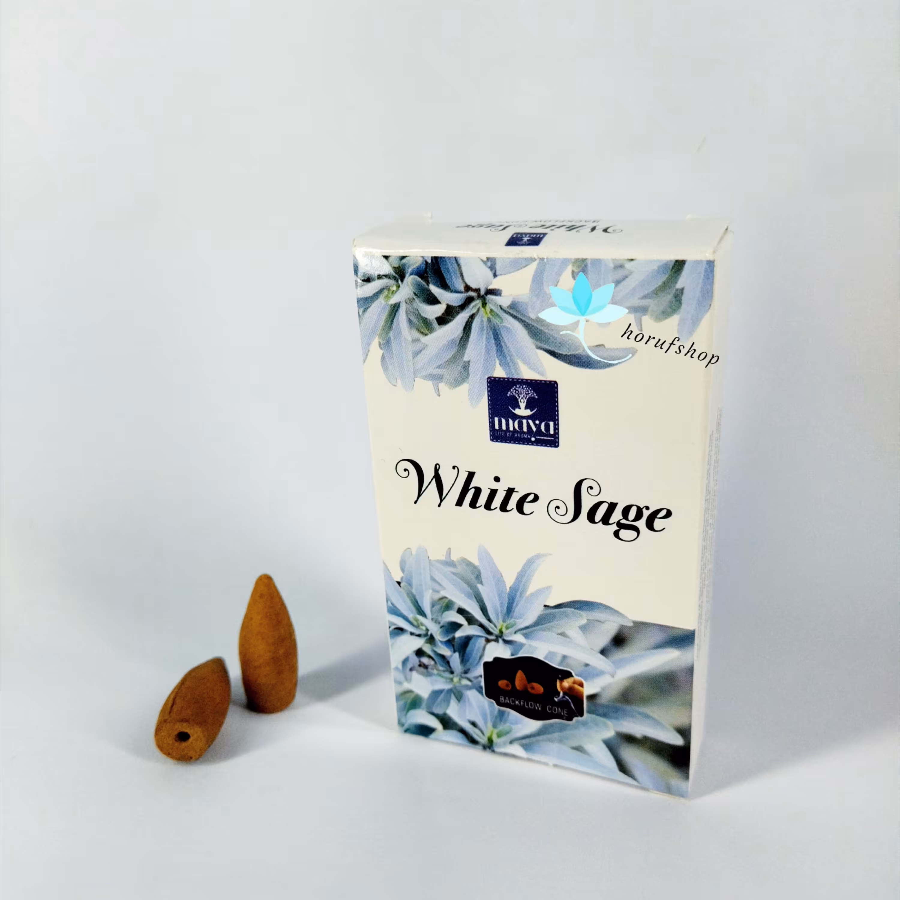 عود مخروطی آبشاری با رایحه گل مریم برند مایا ساخت کشور هندوستان