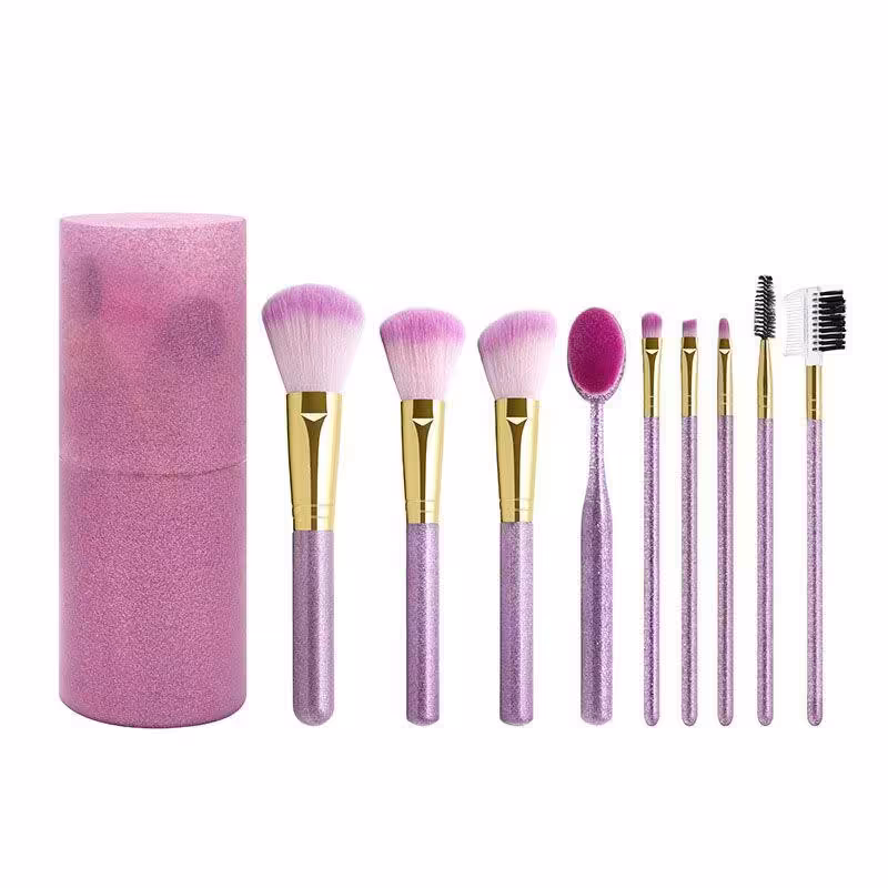 ست برس آرایشی مدل 04 بسته 9 عددی