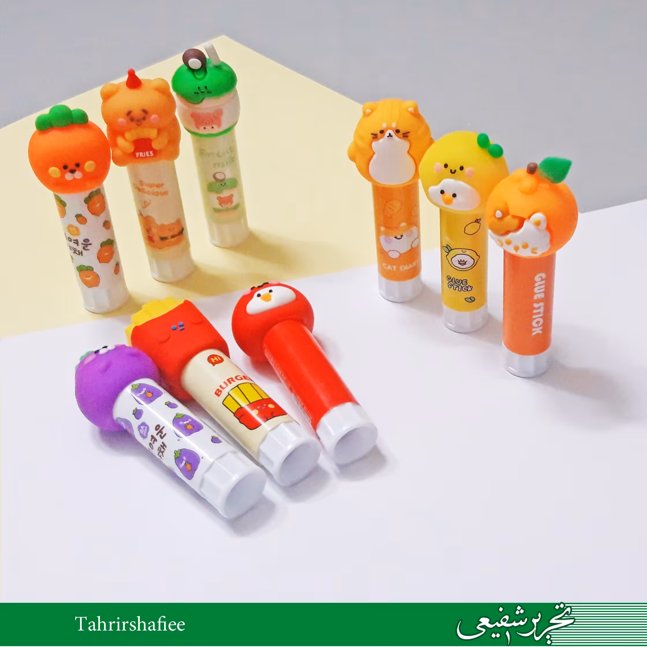 چسب ماتیکی با طرح های متنوع فانتزی عروسکی با چسبندگی بالا