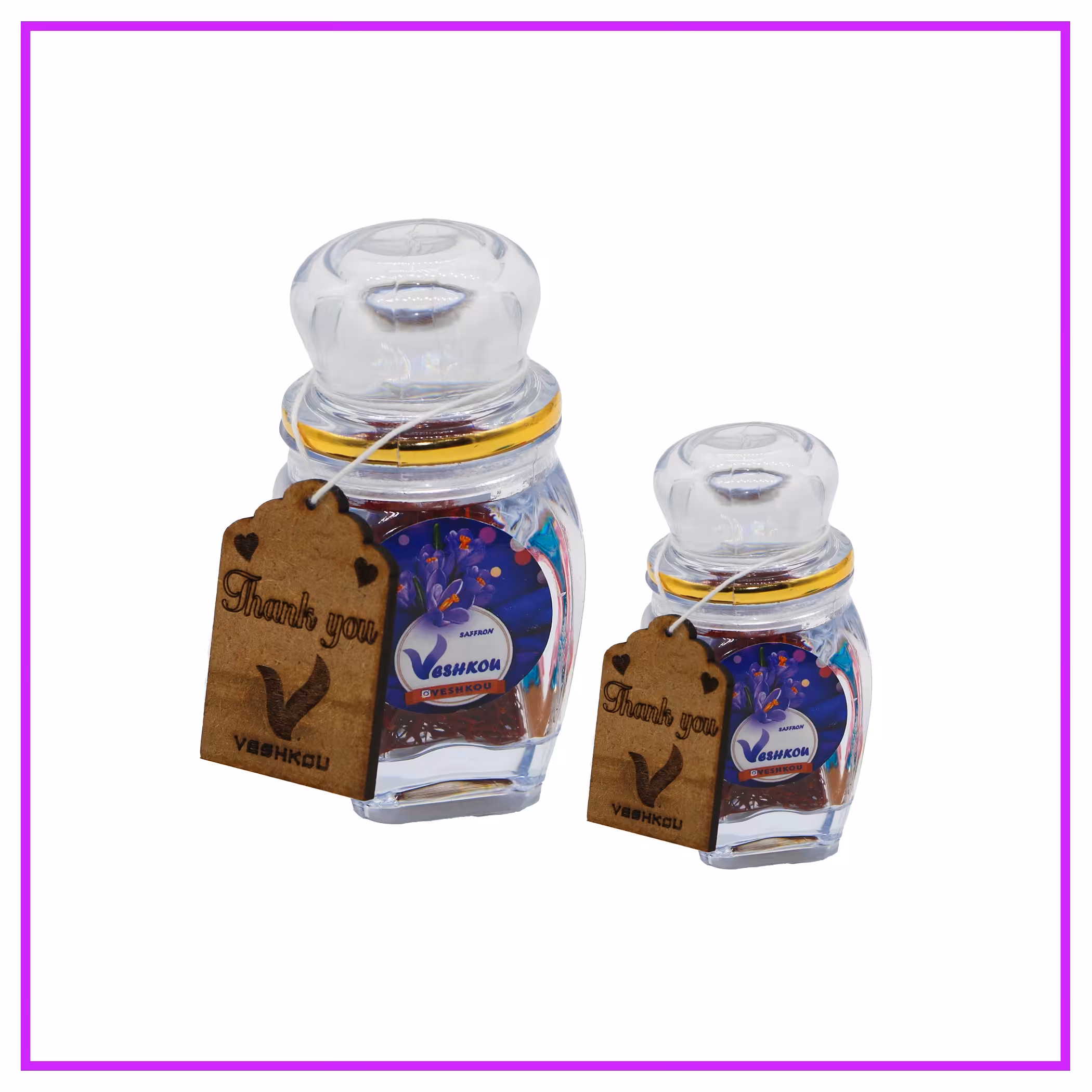 زعفران نگین نیم وشکویی گوهر