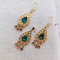 نیم ست بازنجیررنگ ثابت طرح طلاعیار18کیفیت عالی ارسال رایگان کد9