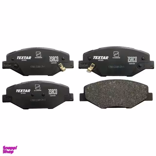 لنت ترمز جلو ایساکو کد 1620103505 مناسب سمند ملی، EF7، دنا معمولی، پلاس و توربو