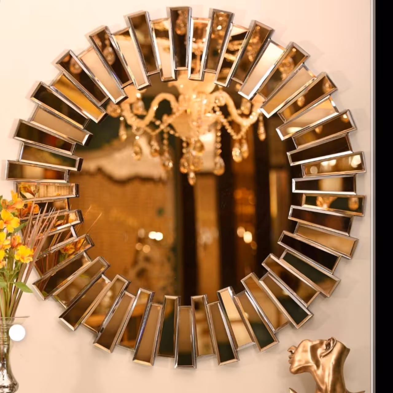 آینه مدل R1 طرح خورشیدی