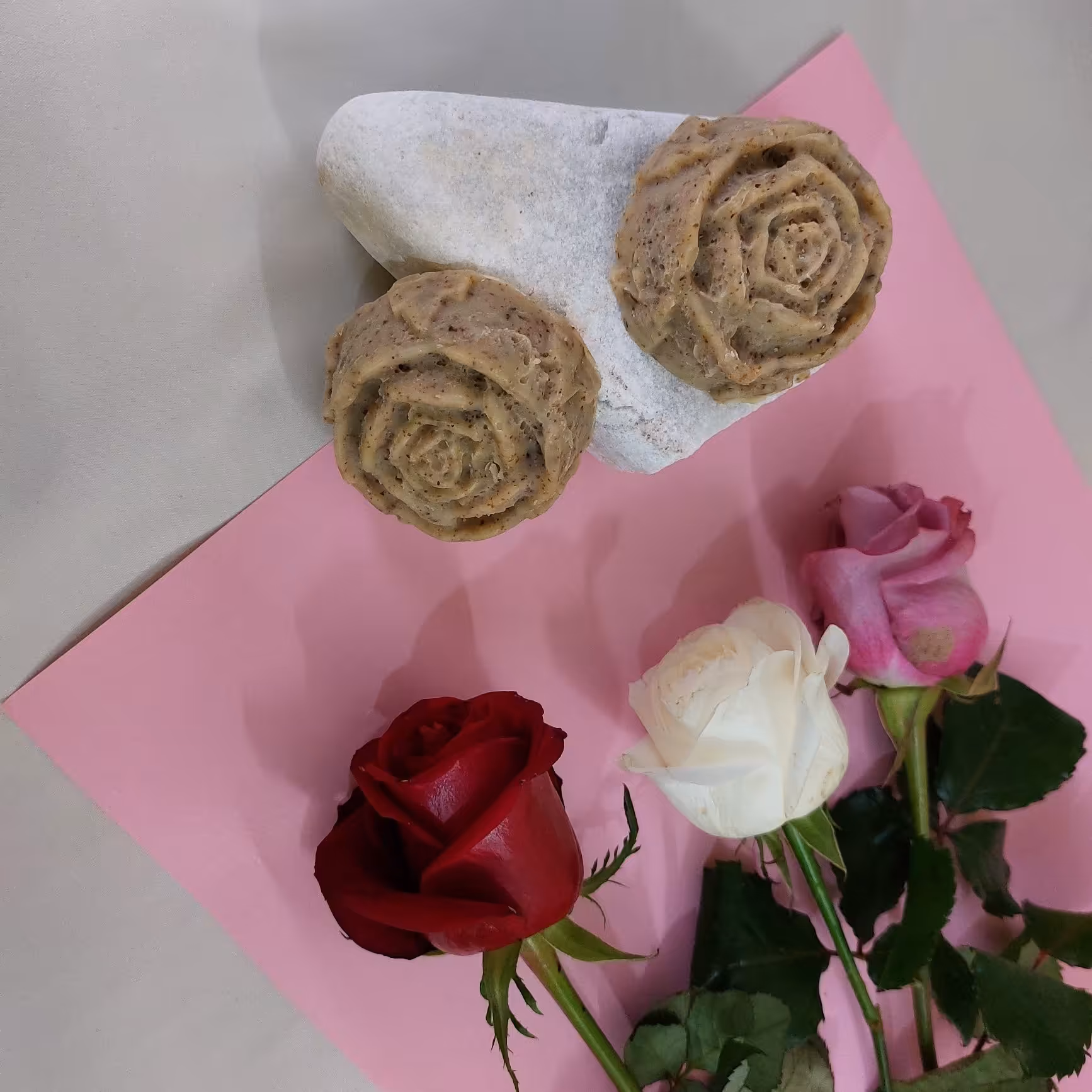 صابون گل محمدی