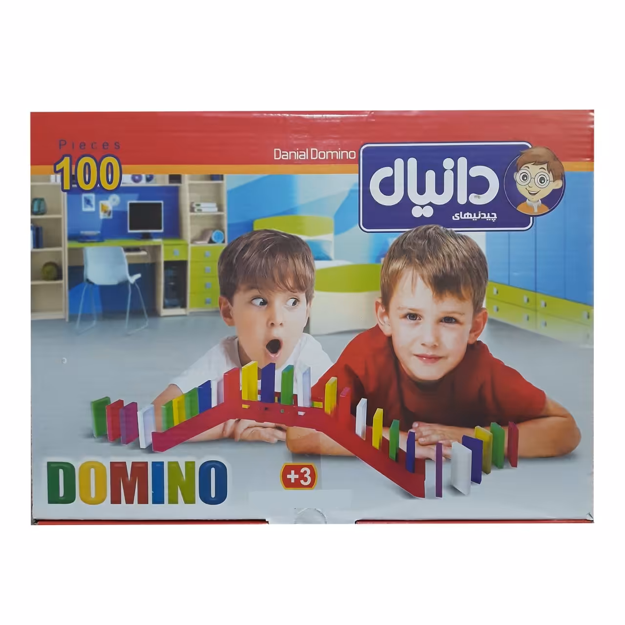 بازی فکری چیدنیهای دانیال طرح دومینو کد D100-T