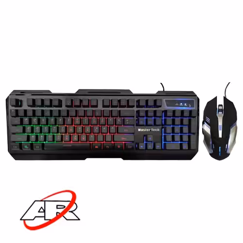 کیبورد و ماوس سیم دار مستر تک مدل MK9400