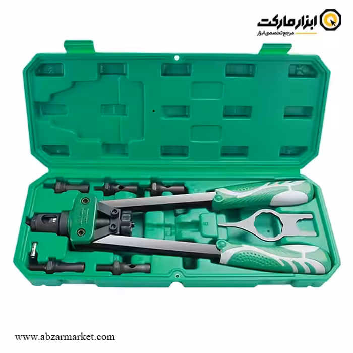 انبر مهره پرچ کن دو دسته برلیون مدل 060803360